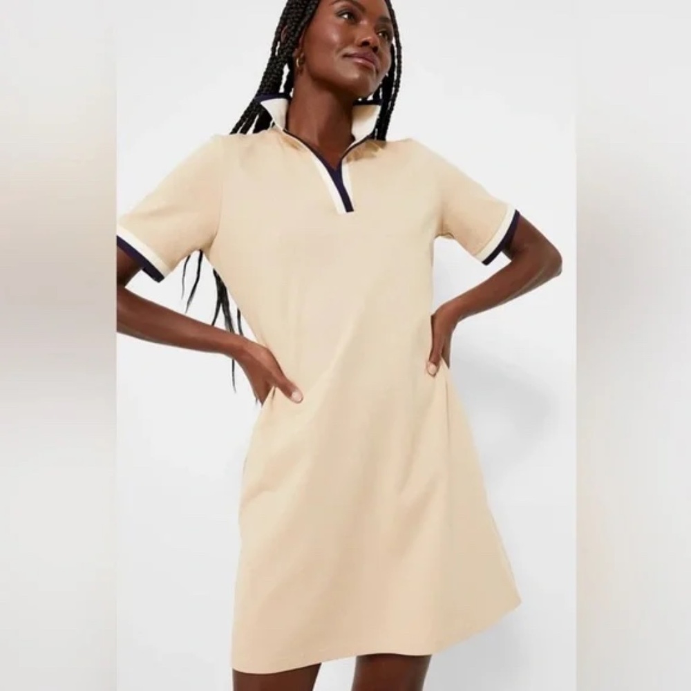 Tuckernuck Tan Hutton Polo Dress / S